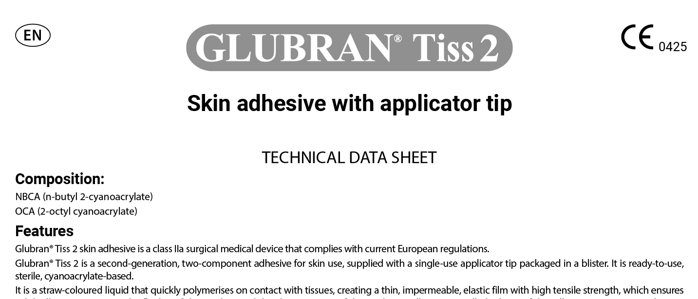 Glubran Tiss 2 VA Brochure